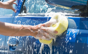純水手洗い洗車