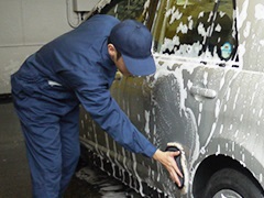 手洗い洗車撥水コート